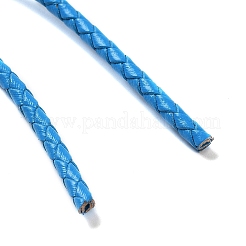 Cordon en cuir tressé&nbsp;VL3mm-23