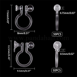 Risultati di orecchini a clip in plastica&nbsp;KY-AR0001-02