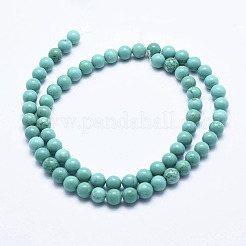 Fili di perline di magnesite naturale&nbsp;G-K244-02-4mm-02
