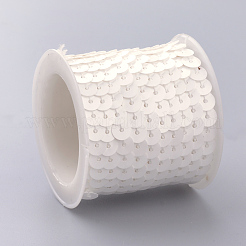 Umweltfreundliche Paillettenperlen aus Kunststoff&nbsp;PVC-Q092-6mm-1010