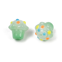 Glasperlen mit Unebenheiten&nbsp;GLAA-B025-01B