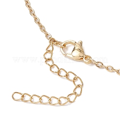 3 stücke 3 arten 304 edelstahl macrame beutel leere stein halter halskette machen&nbsp;NJEW-JN05252