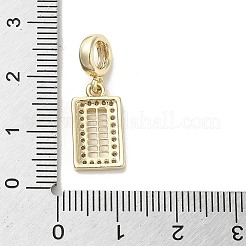 Pendentifs en laiton avec zircone cubique&nbsp;KK-M275-64G