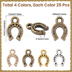 Ciondoli in lega in stile tibetano da 100 pz&nbsp;FIND-SC0023-11A