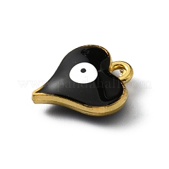 Breloques d'émail en alliage&nbsp;ENAM-WH0058-021G-08