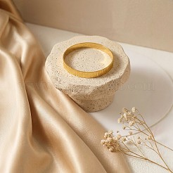 Bracelets rayés en laiton pour femmes&nbsp;WG1B245-01