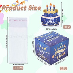 Tirelire joyeux anniversaire pour cadeau en espèces&nbsp;DIY-WH200050-31F