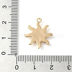 Ottone con pendenti in vetro&nbsp;KK-G503-40G-02
