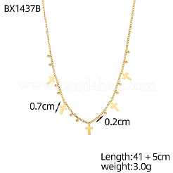 Collares colgantes de acero inoxidable 304&nbsp;STAS-OY016-72G
