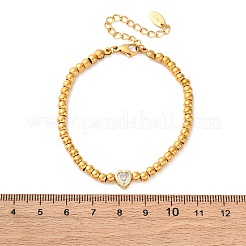 304 Edelstahlperlenarmbänder&nbsp;BJEW-R027-03G