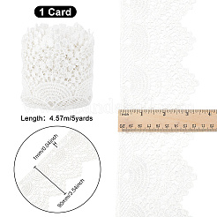 Bordure en dentelle de polyester de 4.8~5 mètre&nbsp;OCOR-FG0001-81B