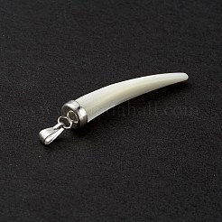 Anhänger der natürlichen Trochidenschale / Trochusschale&nbsp;SSHEL-M021-11