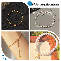60 anneaux ouverts en laiton.&nbsp;KK-UN0006-09S