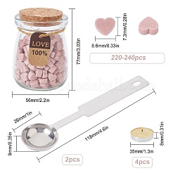 Siegelwachspartikel-Kits für Retro-Siegelstempel&nbsp;DIY-CP0003-60T