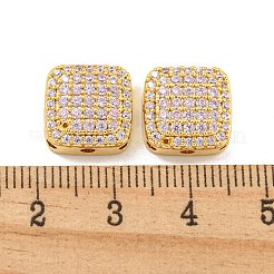 Ottone micro spianare zirconi collegamenti multi-strand&nbsp;KK-B096-16G-02