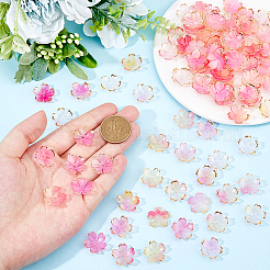 150 bouchons de perles en acrylique.&nbsp;OACR-DC0001-31A