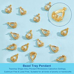30 pendentif en alliage avec strass&nbsp;FIND-AR0001-49