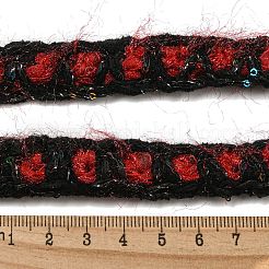 Zweifarbiger Häkelspitzenbesatz aus Polyester&nbsp;OCOR-Q058-08