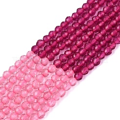 Chapelets de perles en verre transparente  &nbsp;GLAA-N074-01A-01