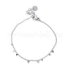 Bracciali a catena in acciaio inossidabile 304 per donna&nbsp;BJEW-A036-20P