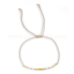 Verstellbare geflochtene Armbänder aus Glasperlen&nbsp;NY2606