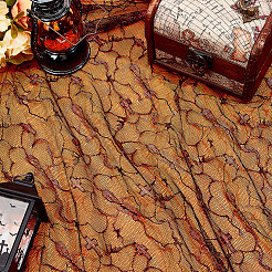 Polyester-Netzstoff mit Halloween-Motiv&nbsp;DIY-WH0622-367B
