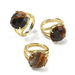 Anneaux ouverts de manchette en laiton&nbsp;RJEW-D347-05G-17