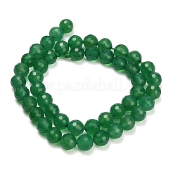 Stränge aus natürlichen grünen Chalcedonperlen&nbsp;GG-NH0004-E01