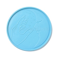 Stampi per statue in silicone con tappetino per tazza fai da te&nbsp;DIY-C012-04C