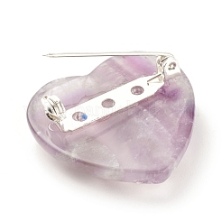 Edelstein-Herz-Anstecknadel&nbsp;JEWB-BR00073
