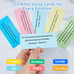Boîte en bois pour versets bibliques&nbsp;AJEW-WH0609-844
