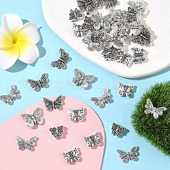 50pcs 5 Arten tibetanische Legierungsperlen&nbsp;FIND-YW0010-48