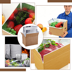 Papierverpackungskartons mit Wärmeschutzbeutel&nbsp;CON-WH0095-211