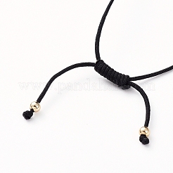 Pulseras de cuentas trenzadas ajustables&nbsp;BJEW-JB04899-05