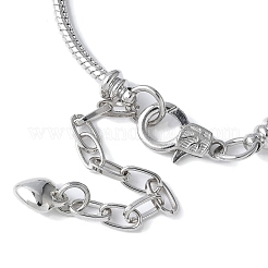 Set di braccialetti con ciondoli di perline europee a tema oceano per donna&nbsp;BJEW-JB11587-01