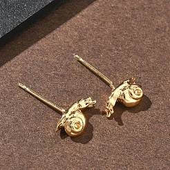 Pendientes de latón para mujer&nbsp;EJEW-F403-05G
