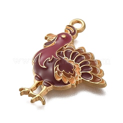 Anhänger aus Emaille mit Motiv zum Erntedankfest&nbsp;ENAM-S021-05G-A