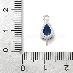 Ciondoli connettore in ottone con pavé di zirconi cubici&nbsp;KK-Z120-31P-04