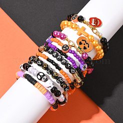 DIY-Armband-Bastelset mit Halloween-Motiv&nbsp;DIY-FS0009-82