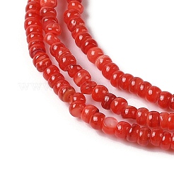 Eau douce naturelle de coquillage perles brins&nbsp;SHEL-P017-01B-07