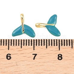 Messing Emaille Anhänger / charms&nbsp;KK-B167-02G