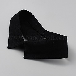 Fake-Hemdkragen aus Polyester und Glas-Strass&nbsp;DIY-WH0060-71B