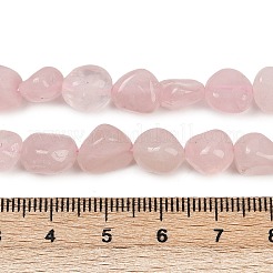 Natürlichen Rosenquarz Perlen Stränge&nbsp;X-G-Q060-E21-02
