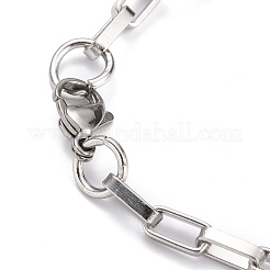Chaînes à trombones en acier inoxydable 304 résistant au ternissement&nbsp;BJEW-Z011-03P
