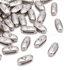 Perline lettera per fare bracciali&nbsp;ALRI-O012-I-NR