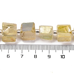 Elettrodeposte perle di quarzo naturale fili&nbsp;G-G767-02-23