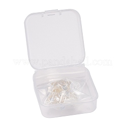 64 pieza de accesorios para pendientes de acero inoxidable 304 de tamaño 8&nbsp;STAS-LS0001-10S