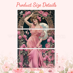 3 feuilles 3 styles d'autocollants décoratifs imperméables en pvc&nbsp;DIY-WH0404-096