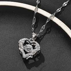 Colliers en acier inoxydable 304 pour femmes&nbsp;NJEW-R015-03P