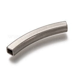Anlaufgeschützte 304 Edelstahl-Rohrperlen&nbsp;STAS-Z025-02P
